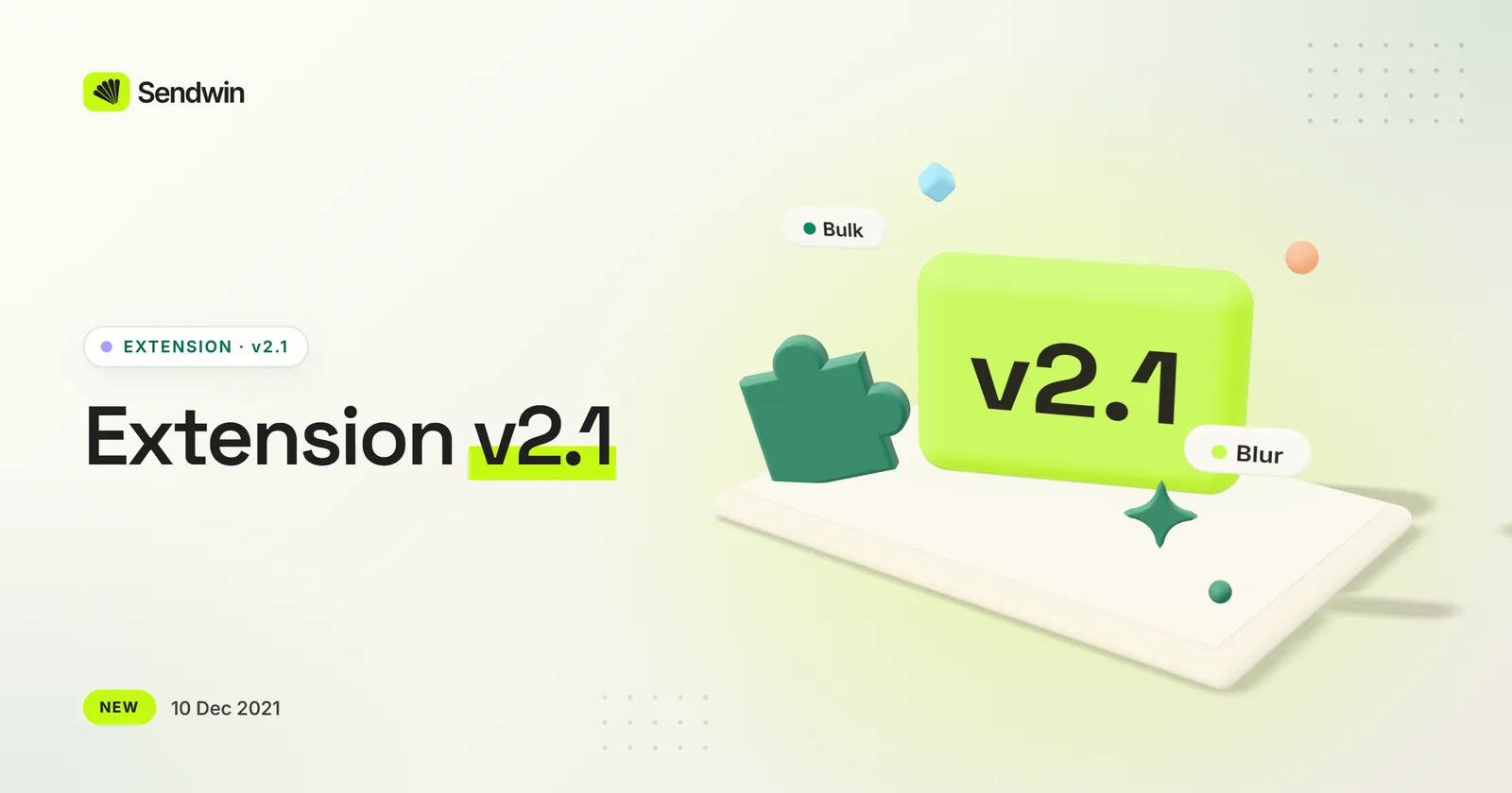 Extension v2.1: Blur, multi-site sessions and bulk creation — illustration