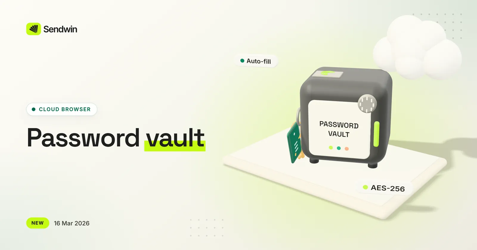 Password vault — illustration