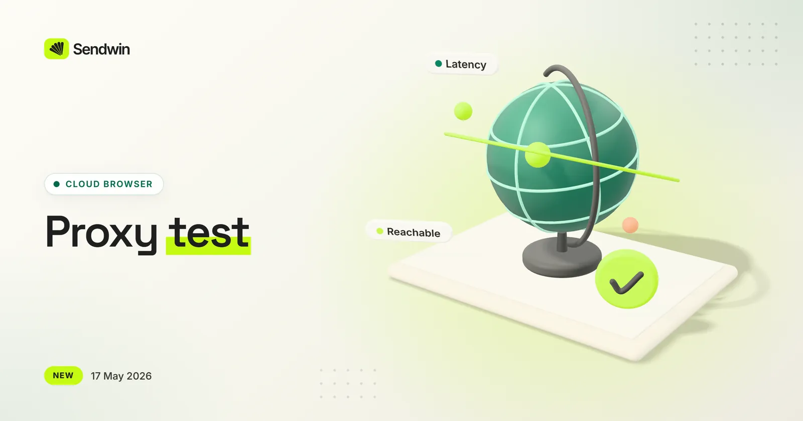 Test a proxy before you use it — illustration